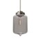 Besa Lighting Olin Cord Pendant, Smoke, Satin Nickel Finish, 1x60W Incandescent 1TT-OLINSM-SN - alternate 1